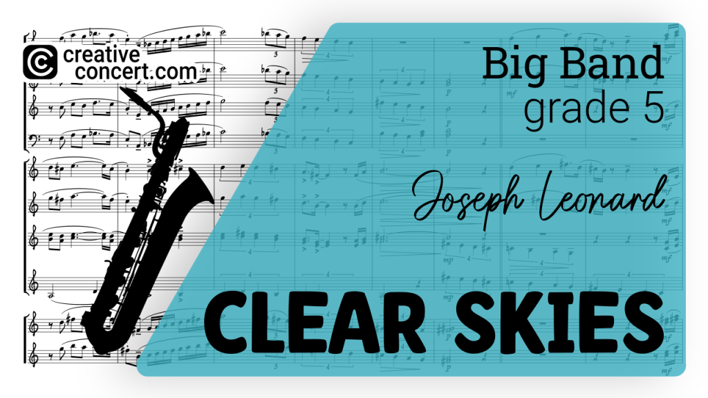 CLEAR SKIES - Big Band